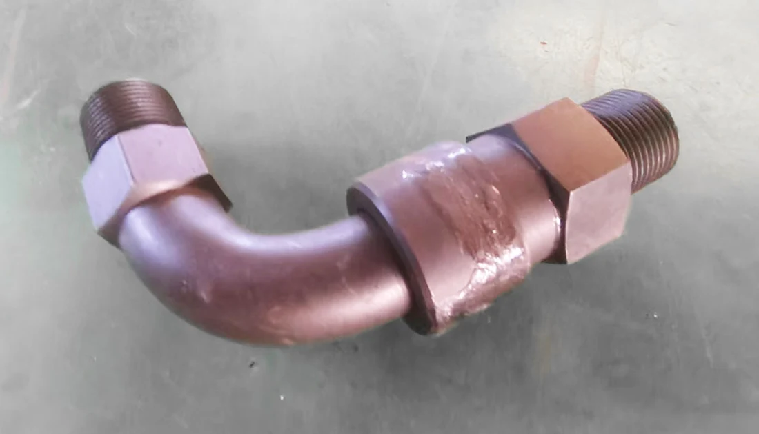 90 Degree High Pressure Movable Elbow