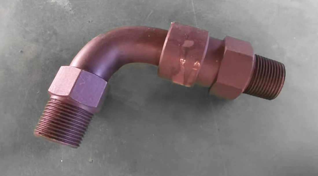 90 Degree High Pressure Movable Elbow