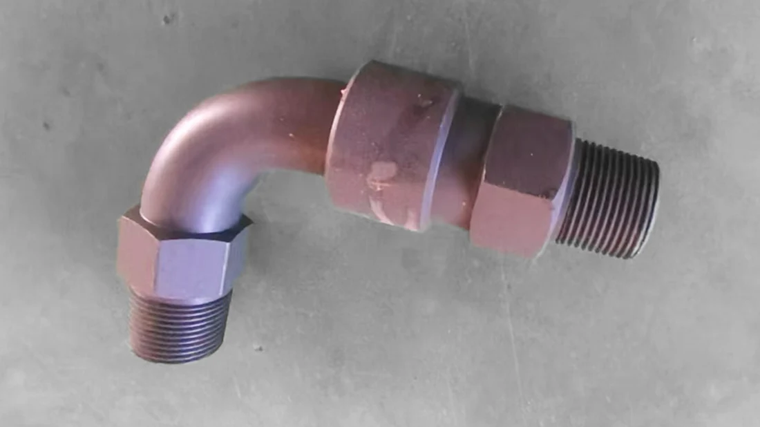 90 Degree High Pressure Movable Elbow