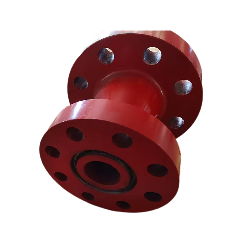 Flange riser spool